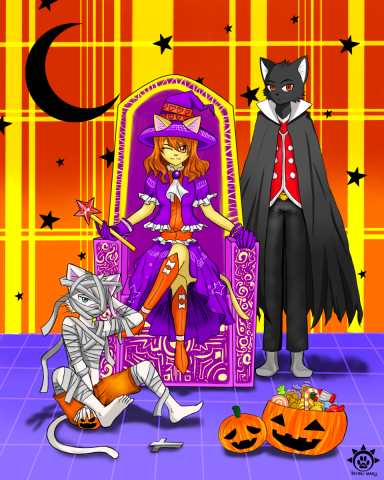 The Cat of Halloween