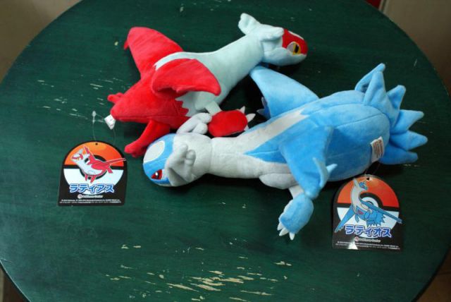 Latios And Latias Plush