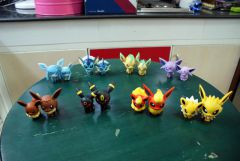 Eevee & Friends PokéDoll figures collection (3) Eevee & Friends PokéDoll figures collection (3)