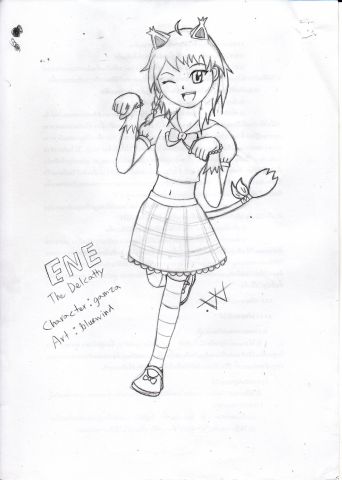 Art Trade - Ene the Delcatty