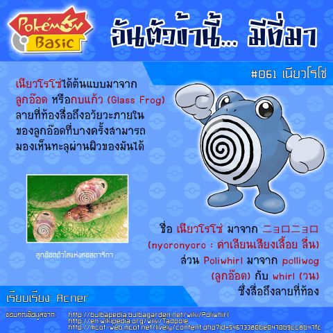 061. Poliwhirl - เนียวโรโซ่