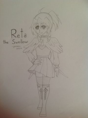 [GIJINKA] Reta the swallow (remake 2)