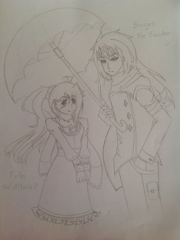 [Gijinka] Brezyes & Felin