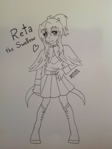Reta the swallow (remake)
